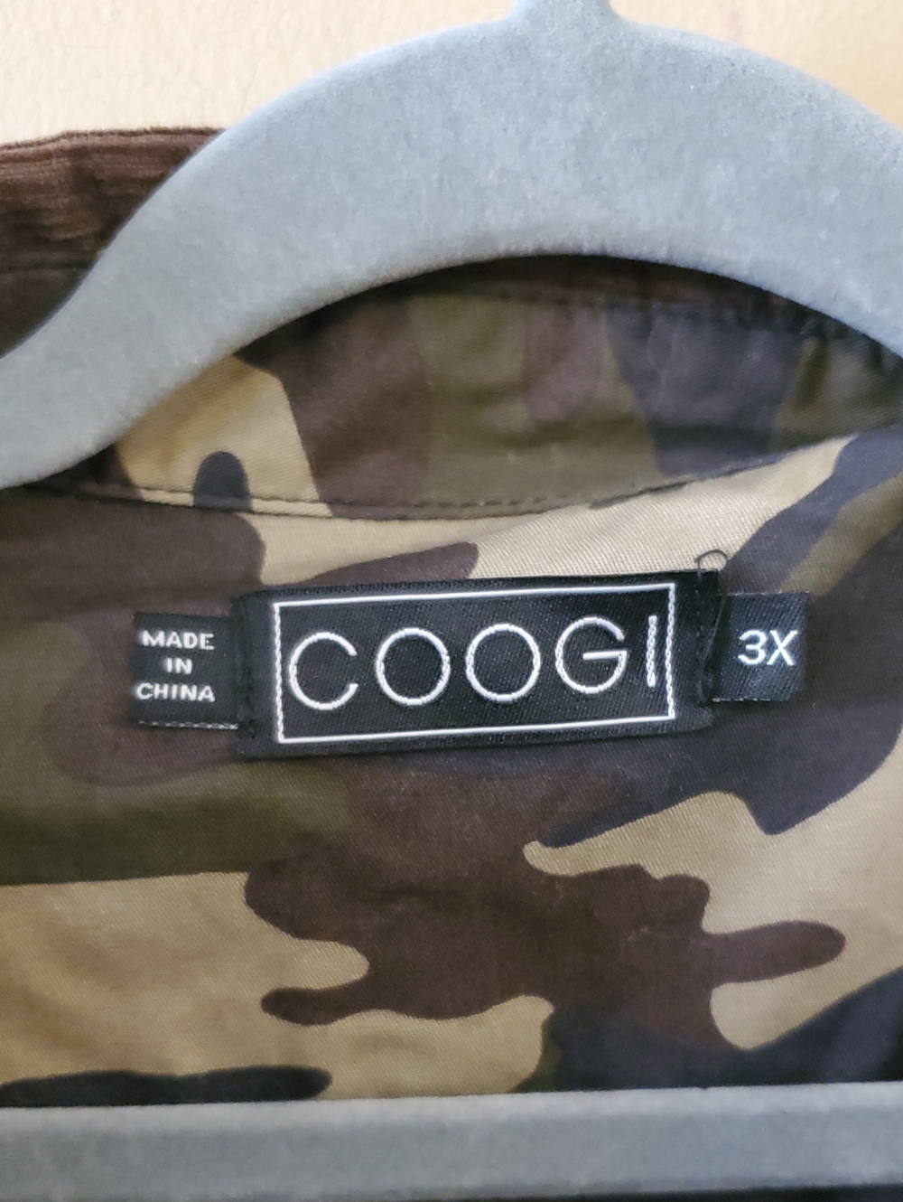 COOGI Australia Tactical Long Sleeve Button Up Utility Shirt In Black Size 3X - Picture 8 of 14